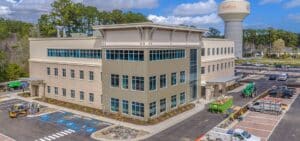 musc health bluffton medical pavilion while under construction performed by lightgauge co
